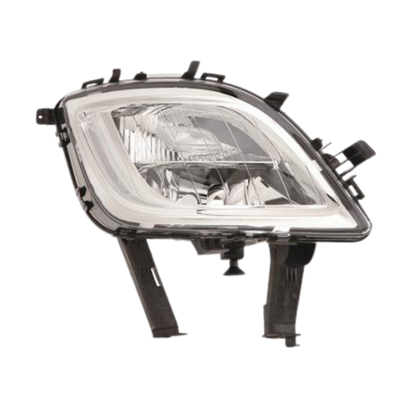 Faro fanalino fendinebbia destro per Opel Astra J 09> Cromato Con Fanalino Diurno