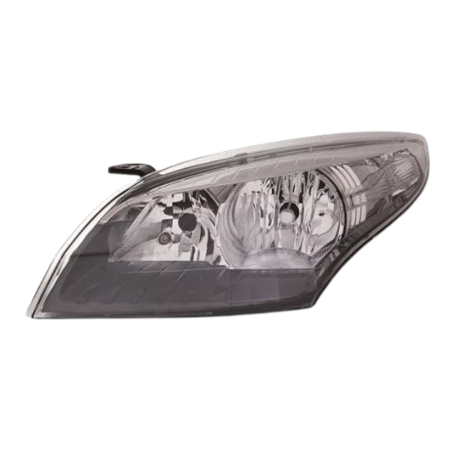 Faro fanale proiettore sinistro renault megane 4/12> parabola cromata - con motorino