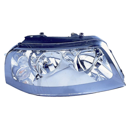 Faro fanale proiettore destro per Seat Alhambra 5/00> Cornice Nera