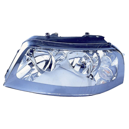 Faro fanale proiettore sinistro per Seat Alhambra 5/00> Cornice Nera
