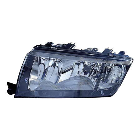 Faro fanale proiettore sinistro per Skoda Fabia 99>2/07 Parabola Nera
