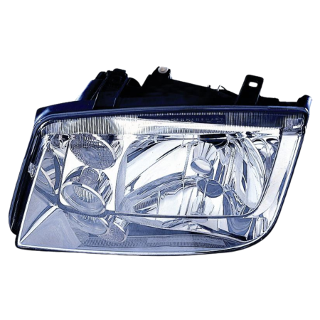 Faro fanale proiettore sinistro per Vw Bora Con Fendinebbia 10/98>5/05