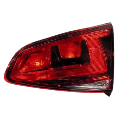 Fanale stop posteriore destro interno per Vw Golf Vii 11/12> Bianco Rosso Scuro