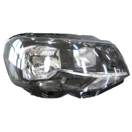 Faro fanale proiettore destro per Vw Transporter 15> Parabola Nera