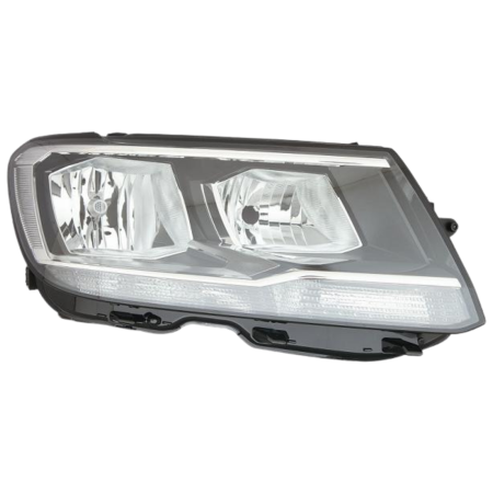 Faro fanale proiettore destro per Vw Tiguan 16> Con Motore Elettrico