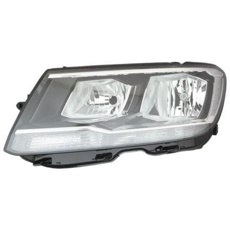 Faro fanale proiettore sinistro per Vw Tiguan 16> Con Motore Elettrico