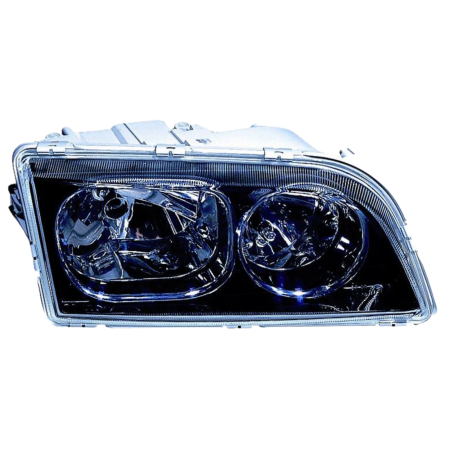 Faro fanale proiettore destro per Volvo V40 - S40 1/03>12/03 Parabola Nera