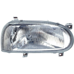 Faro Destro H4 Per Volkswagen Golf Iii 8/91-7/97 ricambio originale Hella