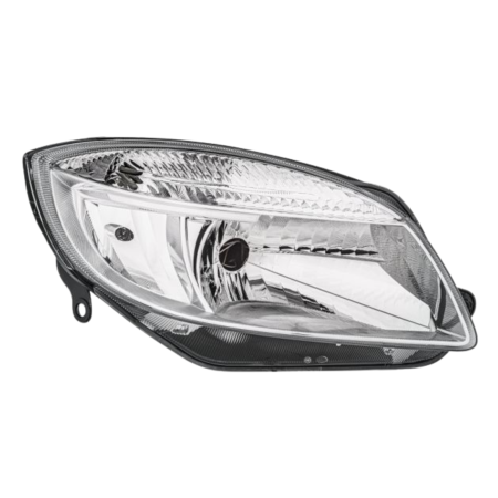Faro Destro H4 Per Skoda Fabia 3/07-2/10 ricambio originale Hella