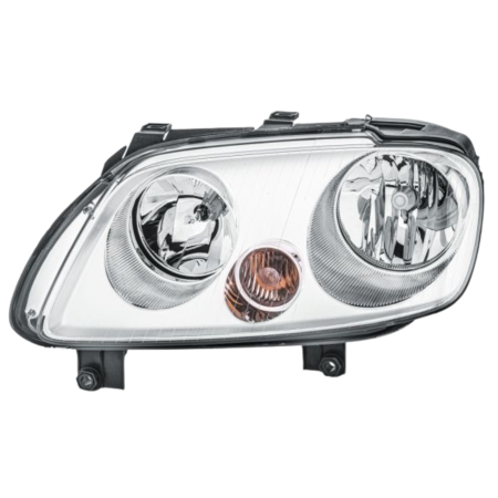 Faro Sinistro H7-H1 Mod. Visteon Per Volkswagen Caddy 04-8/10-Touran 03-10/06 ricambio originale Hella