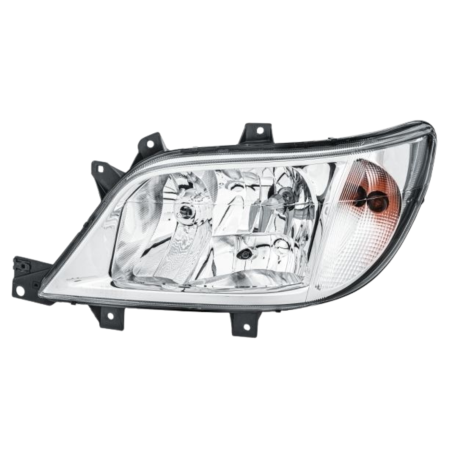 Faro Sinistro H7-H3 Elettrico Per Mercedes Sprinter 08/02-05/06 ricambio originale Hella