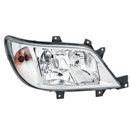 Faro Destro H7-H3 Elettrico Per Mercedes Sprinter 08/02-05/06 ricambio originale Hella