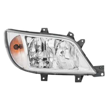 Faro Destro 2H7-H3 Elettrico Con Fendinebbia Per Mercedes Sprinter 08/02-05/06 ricambio originale Hella