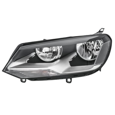 Faro Sinistro Per Volkswagen Touareg 4/10- H7-H15 ricambio originale Hella