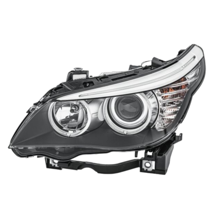 Faro Sinistro Per Bmw Serie 5 E60 4/07-2/10 H7-H7 ricambio originale Hella