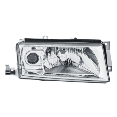 Faro Destro Per Skoda Octavia Con Fendinebbia 9/00-12/04 H4-H3 ricambio originale Hella