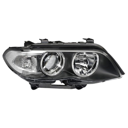 Faro Destro Per Bmw 5 E53 12/03-1/07 H7-H1 ricambio originale Hella