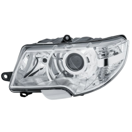 Faro Sinistro Per Skoda Superb 4/08- H7-H3 Senza Scritta ricambio originale Hella