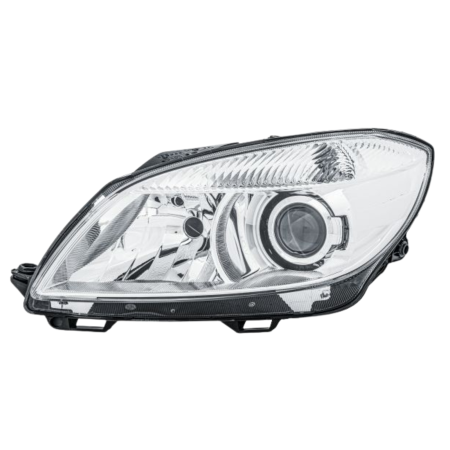 Faro Sinistro Per Skoda Fabia 3/10- Afsh7-H7 ricambio originale Hella