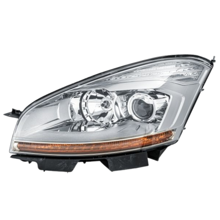 Faro Sinistro BiXenon D1S-H7 Afs C/Motorino Per Citroen C4 Picasso ricambio originale Hella