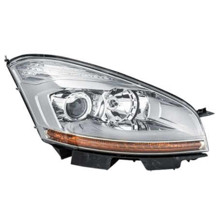 Faro Destro BiXenon D1S-H7 Afs C/Motorino Per Citroen C4 Picasso ricambio originale Hella