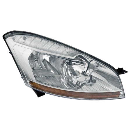 Faro Destro H7-H1 Con Motorino Elettrico Per Citroen C4 Picasso 10/2006-09/2010 ricambio originale Hella