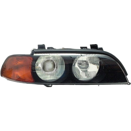 Faro Destro Xenon D2S Fanalino Arancio Per Bmw Serie 5 E39 ricambio originale Hella