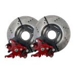 Kit completo freni a disco posteriori con cavo freno a mano per Fiat Panda 141 4×4 – foto 2