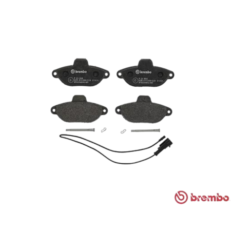 Brembo P23060 Kit pastiglie freno anteriori per FIAT PUNTO