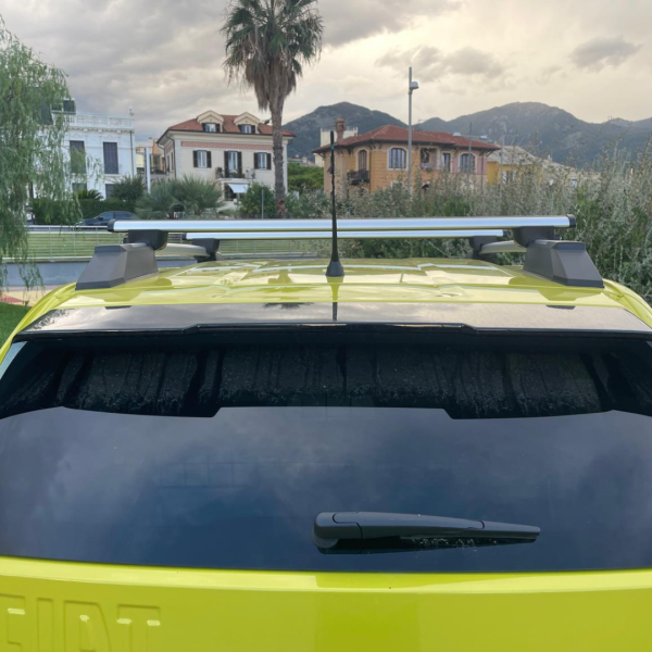 Barre Portatutto Per Fiat Grande Panda 2025 in poi con corrimano – foto 5