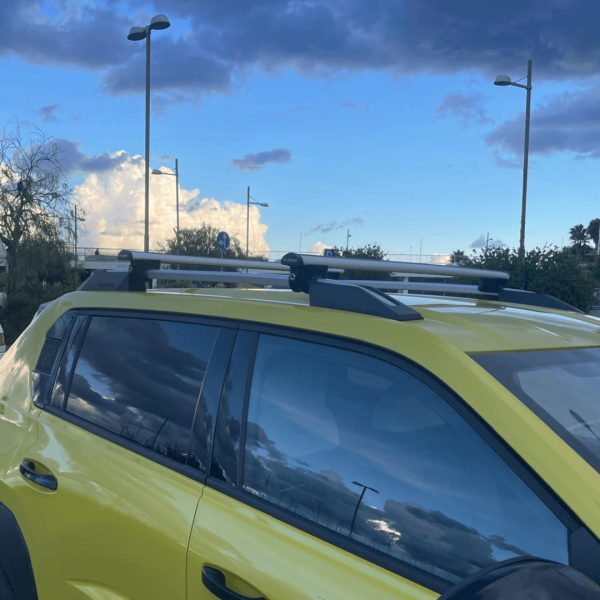 Barre Portatutto Per Fiat Grande Panda 2025 in poi con corrimano – foto 4