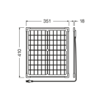 OSRAM BATTERYcharge SOLAR 20W – Solares Batterieladegerät 12V, Schutz vor Polaritätsumkehrung – Bild 4