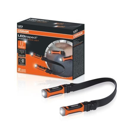 Lampada da collo LED Osram LEDinspect WEARABLE NECKLIGHT ricaricabile - fino a 3 ore di luce