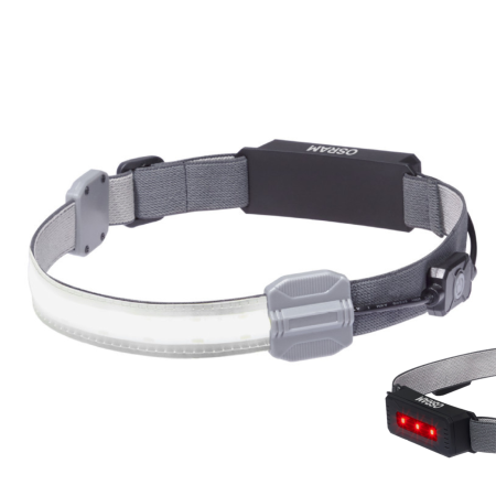 Torcia frontale LED Osram LEDinspect FLEXIBLE HEAD TORCH 115 lumen - pesa solo 62grammi