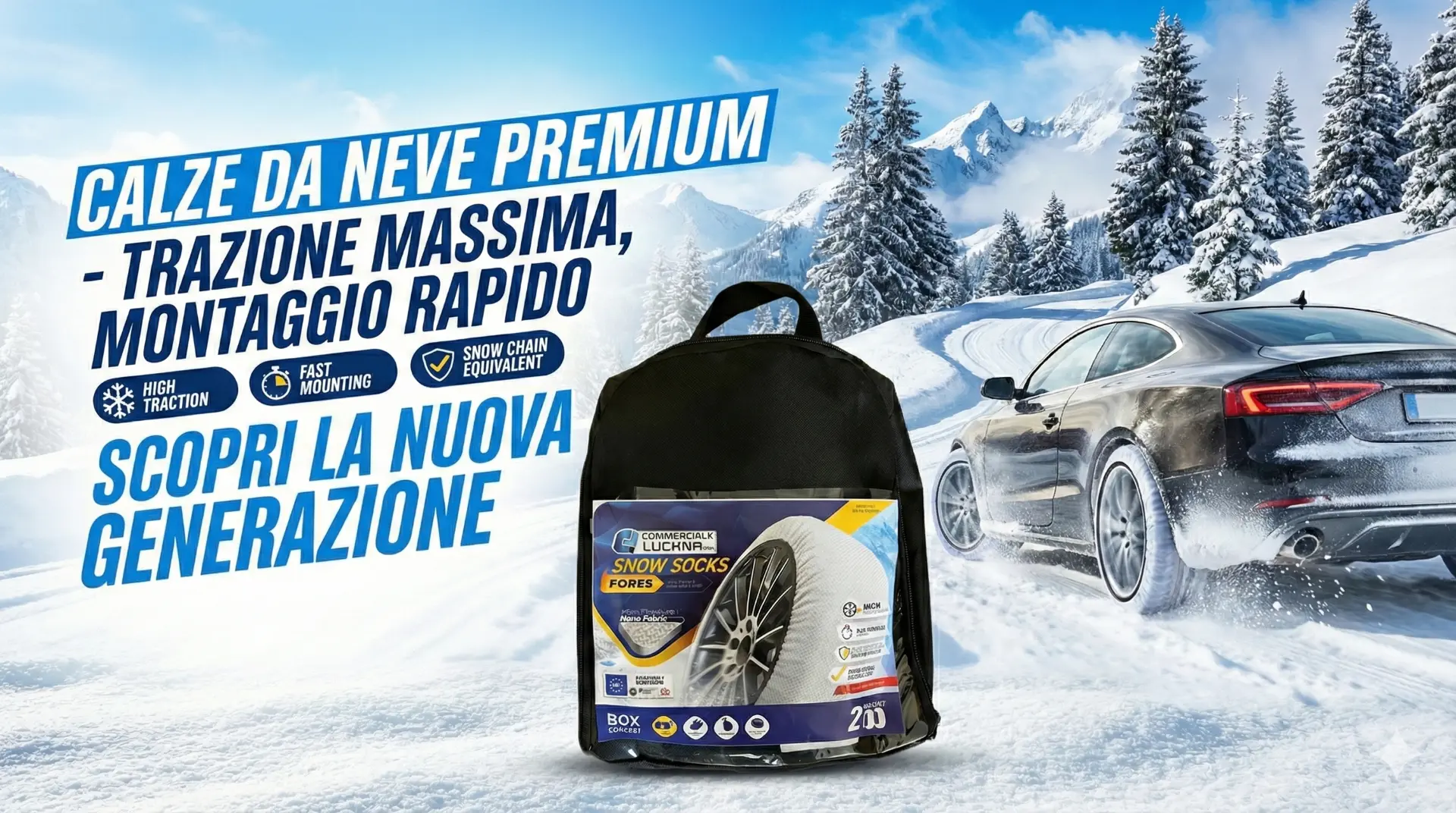Calze da neve omologate
