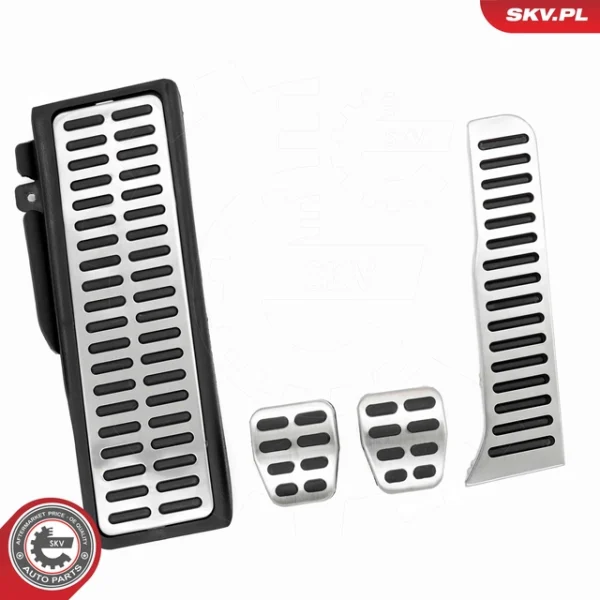 Coperture Pedali per VW Golf 5 e Golf 6 Jetta Scirocco Skoda Octavia con cambio manuale – foto 2