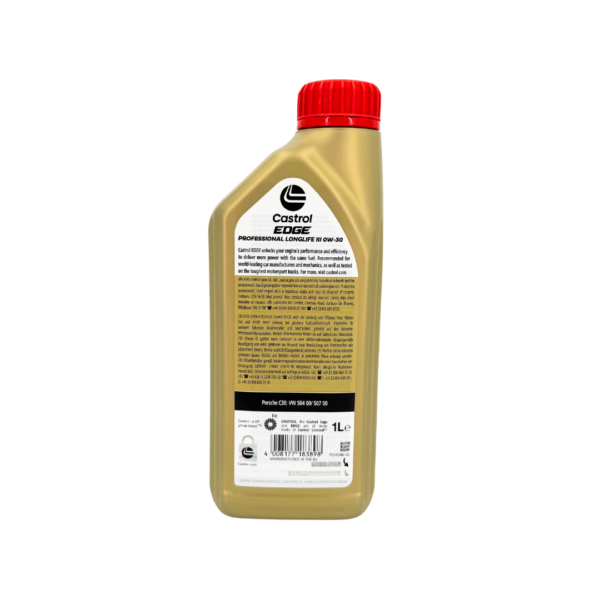 Castrol EDGE Professional 0W-30 Motoröl | 1-Liter-Behälter – Bild 2