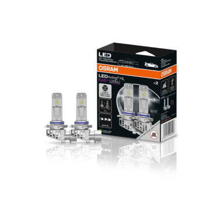 Coppia lampadine Osram HB3-HIR1-H10-HB4-HIR2 LED HL EASY GEN2 - 6000K luce bianca