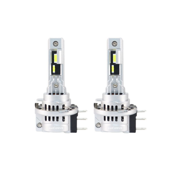 Kit Lampade LED H15 LUXDRIVE 6000K Luce Bianca 60W 4000 Lumen – foto 2