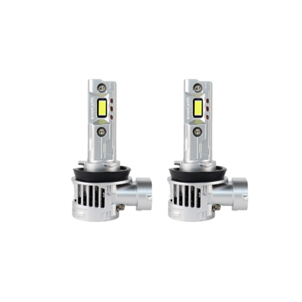LED-Lampen-Set H8 H11 H16 LUXDRIVE 6000K Weißlicht 90W 4800 Lumen – Bild 2