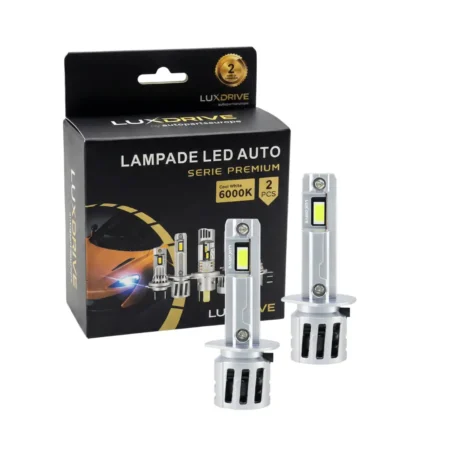 Kit Lampade LED H1 LUXDRIVE 6000K Luce Bianca 60W 4000 Lumen
