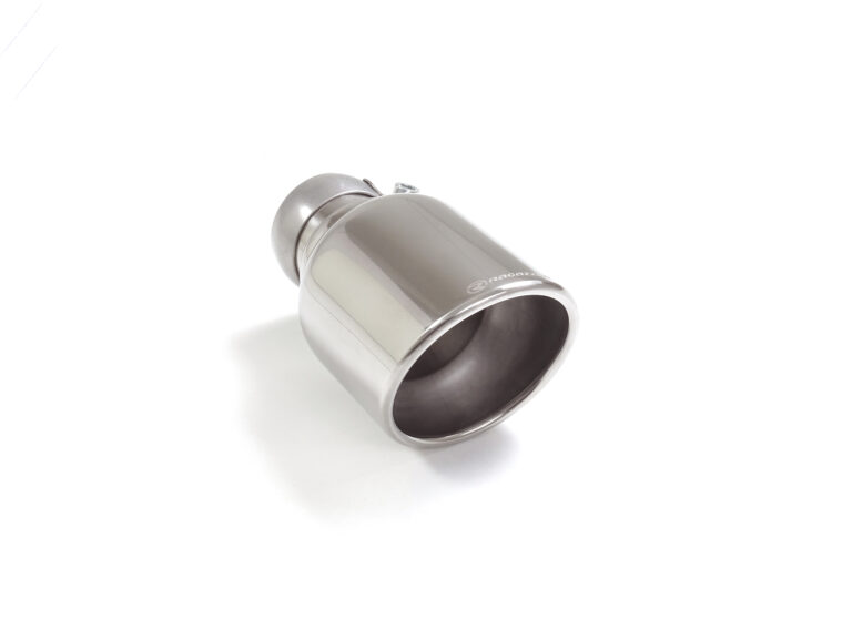 Terminale inox rotondo 114 mm universale Sport Line - Ragazzon 01.4360