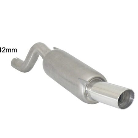 Scarico posteriore Opel Corsa D omologato Sport Line - Ragazzon 10.0519.60