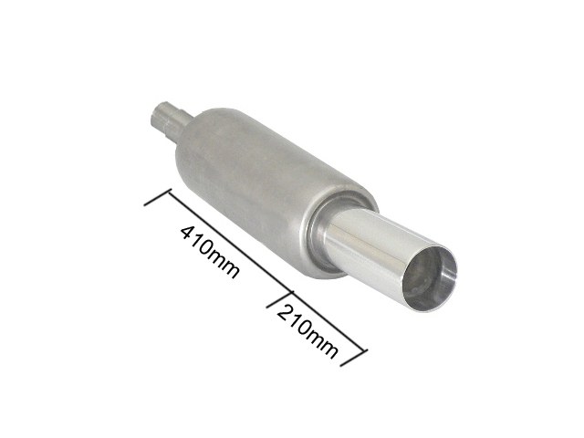 Posteriore inox universale con terminale 90 mm universale Sport Line - Ragazzon 18.0449.60