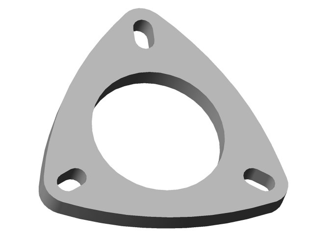 Flangia in inox spessore 8 mm universale - Ragazzon 191000705