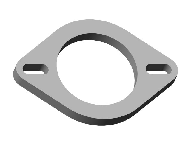 Flangia in inox spessore 8 mm universale - Ragazzon 191001605