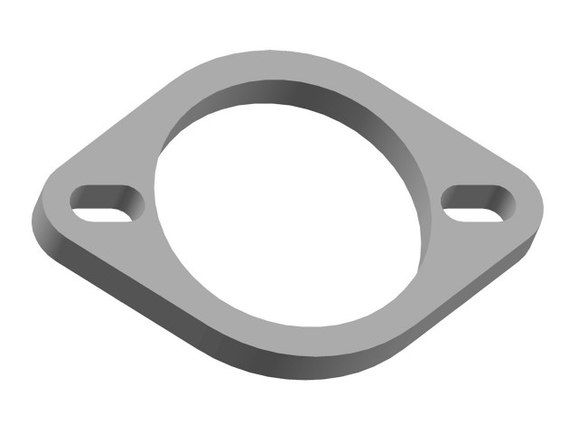 Flangia in inox spessore 8 mm universale - Ragazzon 191005405