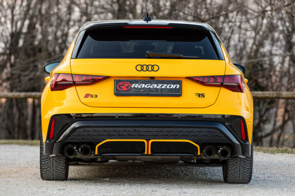 Tubo centrale scarico Audi S3 8Y omologato Sport Line – Ragazzon 50.1201.64 – foto 3