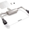 Auspuff hinten Alfa Romeo Giulietta homologiert Sport Line Black - Ragazzon 50.0513.61B