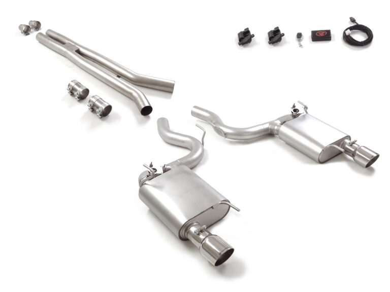 Tubo centrale scarico Ford Mustang Mk6 omologato Sport Line - Ragazzon 50.0905.61